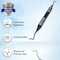 A2Z Scilab 6 Pcs Hollow Handle Sickle Scaler Blue Titanium Coated Stainless Steel Dental Tools A2Z-ZR-BLU-SS6 - alternate 6